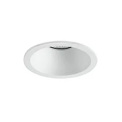 LED Einbau-Downlight, IP20, rund, Ø 8.2cm, Plug&Play 350mA, 7W 3000K 600lm 40°, Strukturweiß
