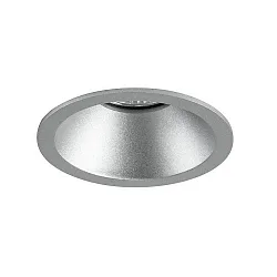 LED Einbau-Downlight, IP20, rund, Ø 8.2cm, Plug&Play 350mA, 7W 3000K 600lm 40°, Struktursilber