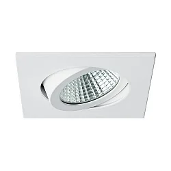 Recessed LED spot dim2warm, 350mA, 6W 3000-1800K 460lm 38°, white