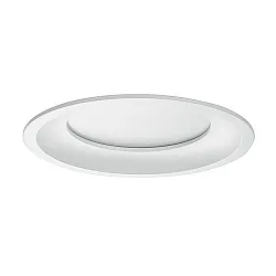 Recessed LED downlight BOWL, IP20, round, Ø 23cm, 700mA, 30W 3000K 2510lm 100°, white / diffuse