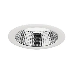 LED-Einbaudownlight, 230 V AC, 50 Hz, 3000K, weiß