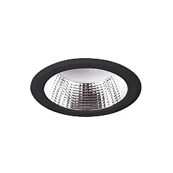 LED-Einbaudownlight 230 V AC, 50 Hz, 11, 4000K, schwarz