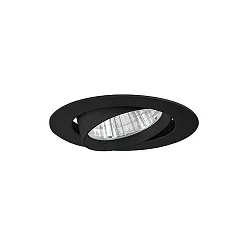 LED-Einbaurichtstrahler 230 V AC, 50 Hz, 4000K, schwarz