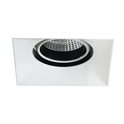 LED System-Einbaustrahler COUPLED, 500mA, 8.9W 3000K 950lm 34°, CRi >90, Weiß
