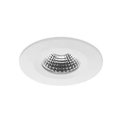 Outdoor LED Einbaustrahler OBIRA, IP65, 230V AC, 7W 1800-3000K 420lm 38°, CRi >90, DOB mit AB, dim-to-warm, starr, weiß