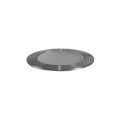 LED Bodeneinbauleuchte HYBRIDE MINI, Fläche, V4A, IP65, 24V DC, 1.4W 3000K 18lm 100°, Edelstahl