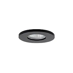 recessed luminaire PROTECT-R round, direct IP44, black