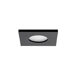 recessed luminaire PROTECT-S square, direct IP44, black