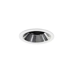 ceiling recessed luminaire BINATO swivelling, rotatable, direct IP20, chrome dimmable