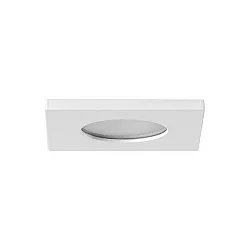 Recessed downlight STEAM for MR16 LED module, V4A, IP54, square, max. 14W, excl. driver, white