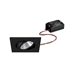 LED-Einbaustrahler 230 V AC, 50 Hz, 7 W, 2700K, weiß