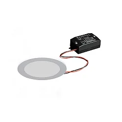 Recessed LED downlight BB17, IP20, 230V, 3W 3000K 260lm 60°, white