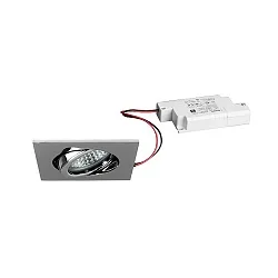 recessed spotlight TIRREL-S LED DIM square, swivelling IP20, white dimmable