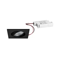recessed spotlight TIRREL-S LED DIM square, swivelling IP20, white dimmable