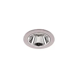 LED Einbaudownlight APOLLO MICRO IP20, 230V AC, 50Hz, 5,4W, 4000K, 692lm, 48°, CRI > 90, rund, silber