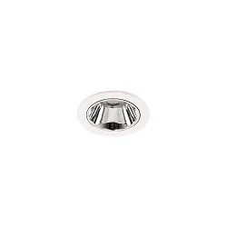 LED Einbaudownlight APOLLO MICRO, 55°, 7W, 893lm, IP20, 230V, CRI > 90, rund, 3000K, silber