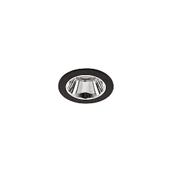 LED Einbaudownlight APOLLO MICRO, 55°, 7W, 893lm, IP20, 230V, CRI > 90, rund, 3000K, schwarz
