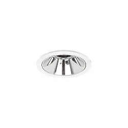 LED Einbaudownlight APOLLO MINI, 55°, 10,5W, 1385lm, IP20, 230V, CRI > 90, rund, 3500K, silber