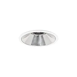 LED Einbaudownlight APOLLO MIDI, 55°, 14,5W, 1869lm, IP20, 230V, CRI > 90, rund, 3000K, silber