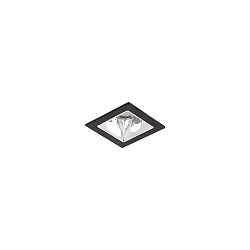 LED Einbaudownlight APOLLO MICRO, 55°, 7W, 893lm, IP20, 230V, CRI > 90, quadratisch, 3000K, silber