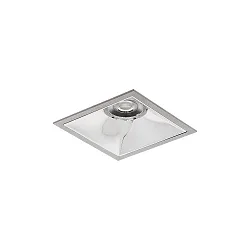 LED Einbaudownlight APOLLO MIDI, 55°, 14,5W, 1916lm, IP20, 230V, CRI > 90, quadratisch, 4000K, silber