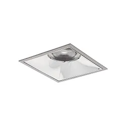 LED Einbaudownlight APOLLO MEGA, 55°, 24,5W, 3194lm, IP20, 230V, CRI > 90, quadratisch, 3500K, silber
