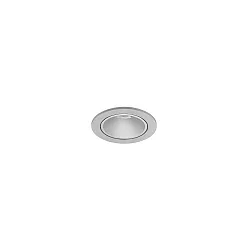 LED Einbaudownlight DIOS MICRO, 58°, 7W, 4000K, 865lm, IP20, 230V AC, 50 Hz, CRI > 80, rund, silber