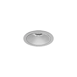 LED Einbaudownlight DIOS MINI, 56°, 11W, 3000K, 1401lm, IP20, 230V AC, 50 Hz, CRI > 80, rund, silber