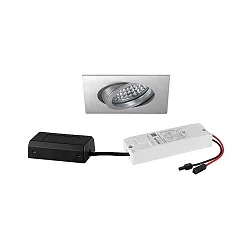 recessed spotlight TIRREL-S LED DIM CONNECTION-BOX square, swivelling, for VDU workstation, DALI controllable IP20