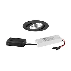 LED-Einbaustrahler 230 V AC, 50 Hz, 6 W, 38°, 3000 K, 640 lm, rund, schwenkbar