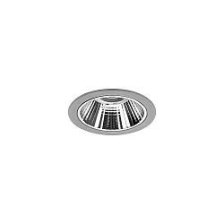 LED Einbaudownlight APOLLO MINI, 55°, 9,4W, 1222lm, IP20, 230V, CRI > 90, rund, 3500K, silber