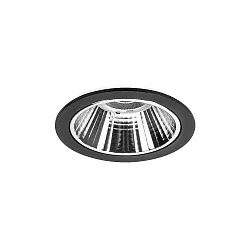 LED Einbaudownlight APOLLO MINI, 55°, 9,4W, 1216lm, IP20, 230V, CRI > 90, rund, 3000K, silber