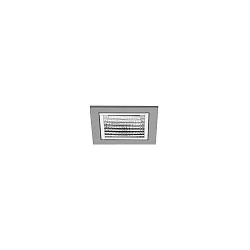 ceiling recessed luminaire APOLLO MICRO square, direct IP20, silver 