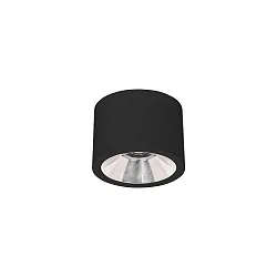 downlight APOLLO MIDI smooth, round, switchable IP20, powder coated, black 