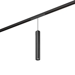 LED Schienen-Pendelleuchte PEPA PEN, 48V DC, 10W 3000K 24°, CRi >90, UGR<19, DALI-2 dimmbar