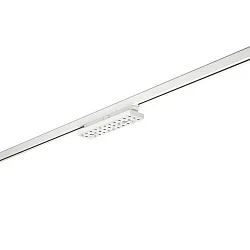 LED 3-Phasen Schienenstrahler BALI MINI S 76°/53°, 29.4cm, drehbar, DALI-2 dimmbar, 20W 4000K, weiß