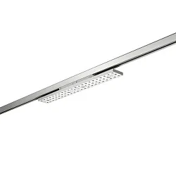 LED 3-Phasen Schienenstrahler BALI MIDI S 97°/91°, 58.7cm, drehbar, DALI-2 dimmbar, 40W 4000K, silber