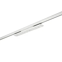 LED 3-Phasen Schienenstrahler BALI MIDI S 97°/91°, 58.7cm, drehbar, DALI-2 dimmbar, 40W 3000K, weiß