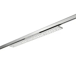 LED 3-Phasen Schienenstrahler BALI MAXI AS 97°/91°, 88cm, drehbar, DALI-2 dimmbar, 40W 4000K, silber