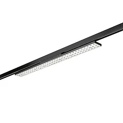 LED 3-Phasen Schienenstrahler BALI MAXI AS 97°/91°, 88cm, drehbar, DALI-2 dimmbar, 40W 4000K, schwarz