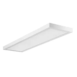 LED panel REFIDO 2CCT / 122.5 X 32.5 CM surface-mounted version, CCT Switch, UGR < 19, switchable