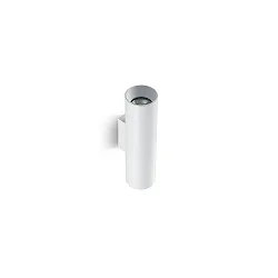 Wandstrahler TOMEK, Up/Down, 2x GU10, Aluminium, strukturweiß