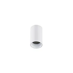 Aufbau-Downlight TOMEK, rund, 1-flammig, GU10, Aluminium, strukturweiß