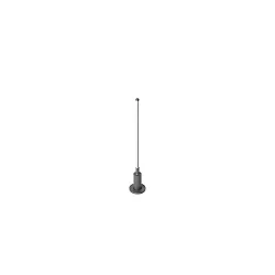Outdoor LED Erdspieß-Strahler VITI, IP65 IK06, 230V AC, CRi >90, Kabel offen, graphit / opal, schaltbar, 58cm, 6W 3000K