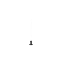 Outdoor LED Erdspieß-Strahler VITI, IP65 IK06, 230V AC, CRi >90, Kabel offen, graphit / opal, schaltbar, 82cm, 10W 3000K