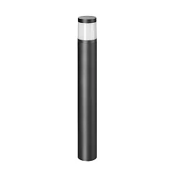 LED Pollerleuchte STICK 8W, 3000-4000K, 530lm, IP65, Höhe 75 cm, rund, schwarz