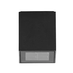 Outdoor LED Deckenanbauleuchte BLOKK, 30°, 10W, 3000K, 635lm, IP65, quadratisch, strukturgraphit
