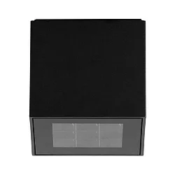Outdoor LED Deckenanbauleuchte BLOKK, 30°, 22W, 3000K, 1600lm, IP65, quadratisch, strukturgraphit