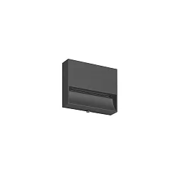 LED Außenwandleuchte / LED Aufbau-Modul MADURA, IP65 IK09, 230V AC, 4.5W 2700/3000K (CCT) 102lm 72°, schaltbar