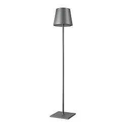 floor lamp NIOBE switchable E27 IP54, graphite 